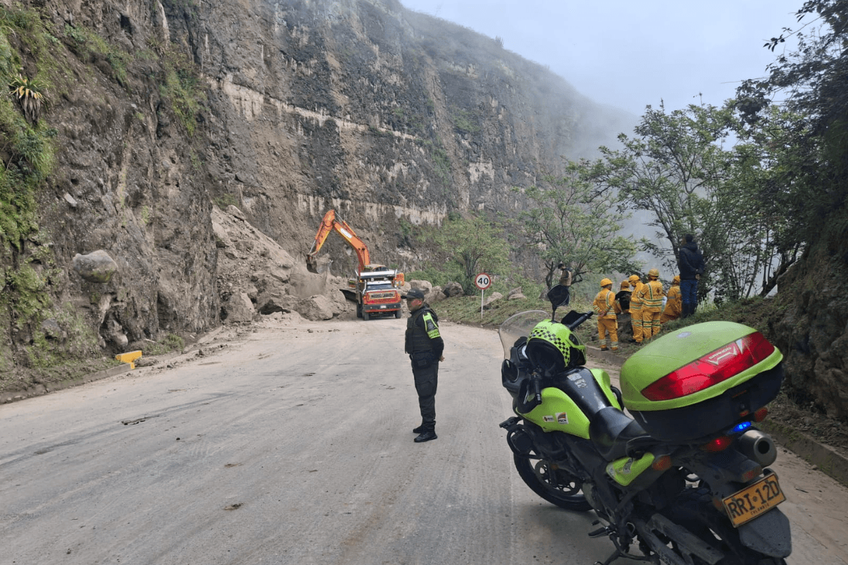 Derrumbe en la vía Panamericana, el 17 de marzo de 2025. Fuente: Mintransporte. Derrumbe en la vía Panamericana, el 17 de marzo de 2025. Fuente: Mintransporte.